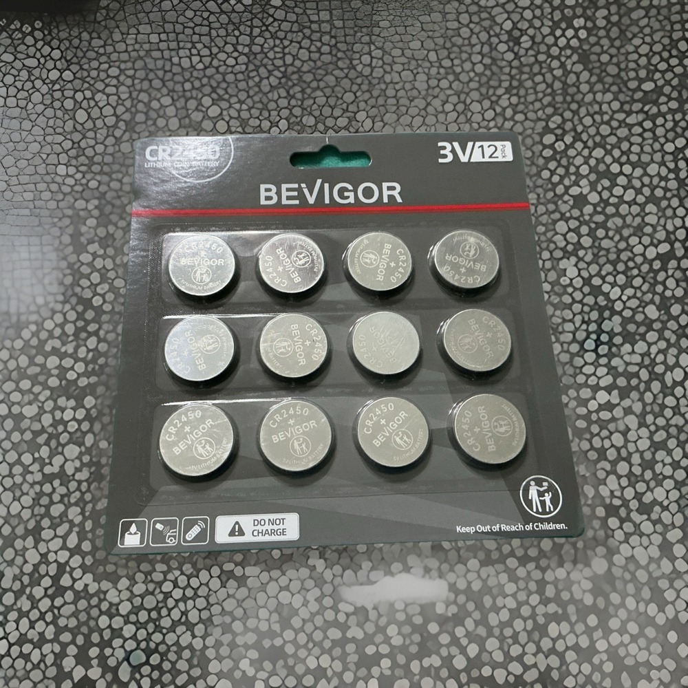 CR 2450 Coin 3v lithium battery 12 Pack NEW
